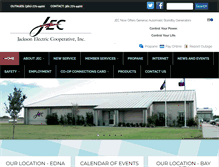 Tablet Screenshot of jecec.com